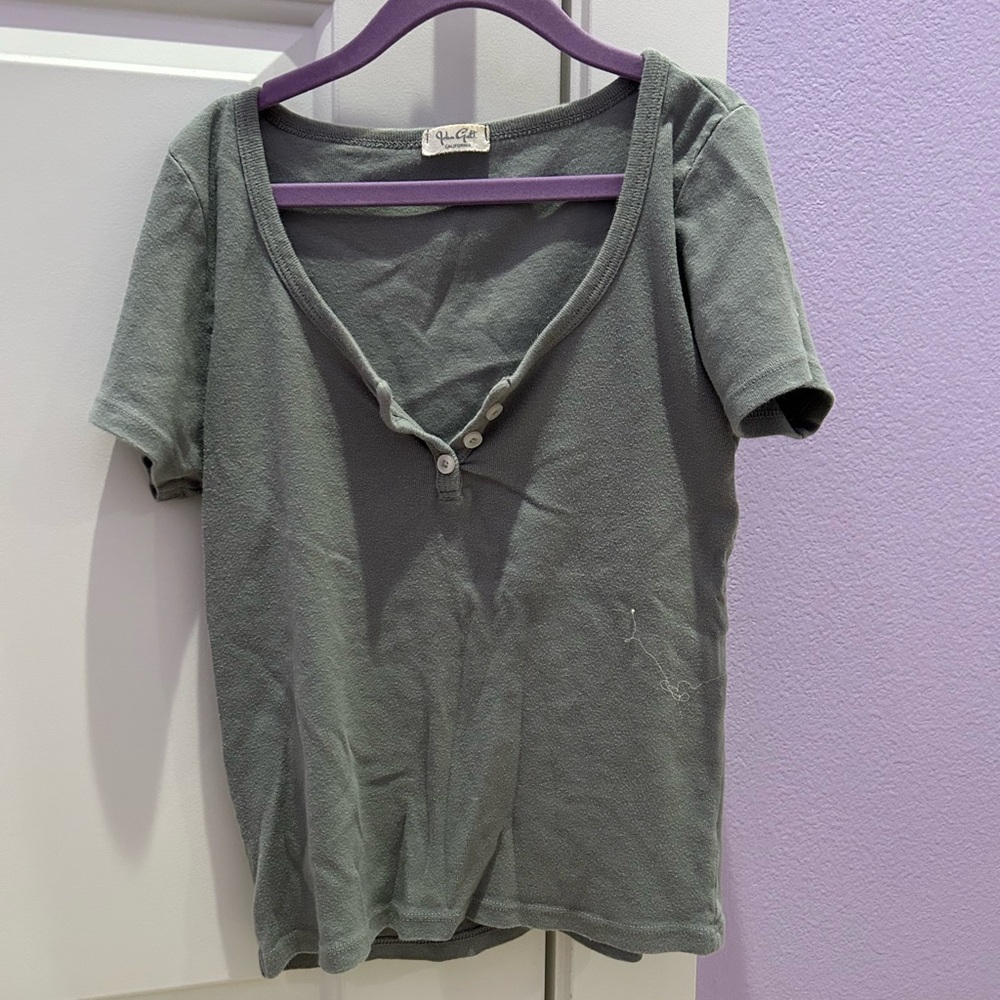 Women's Sage Green Top